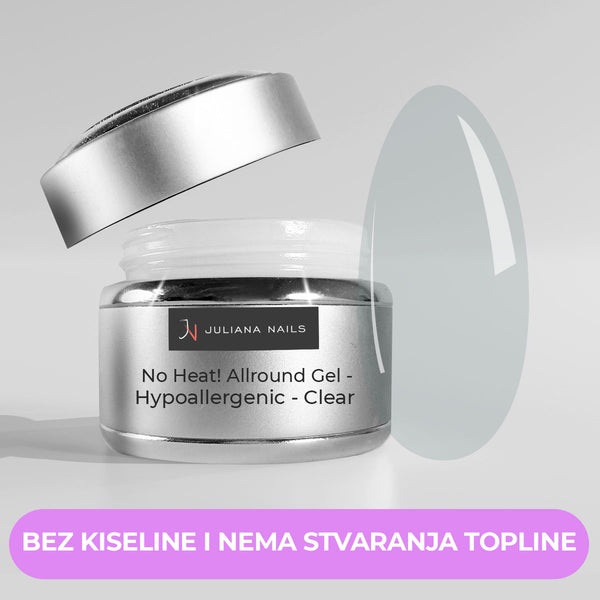 No Heat! Allround Gel – Hypoallergenic – Clear
