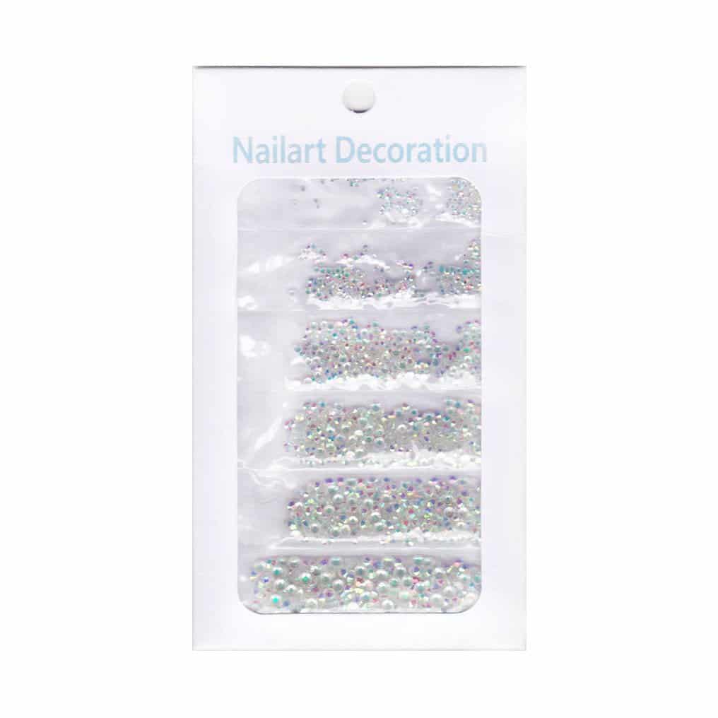 Ukrasni kamenčići – Mix Shimmering White