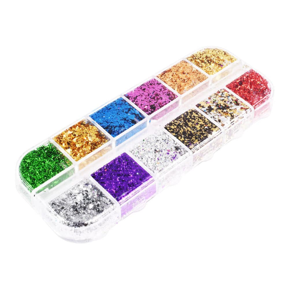 Nail Art Display XL – mix foil – Luxury