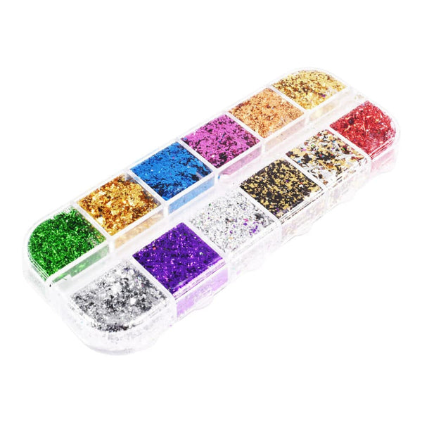 Nail Art Display XL – mix foil – Luxury