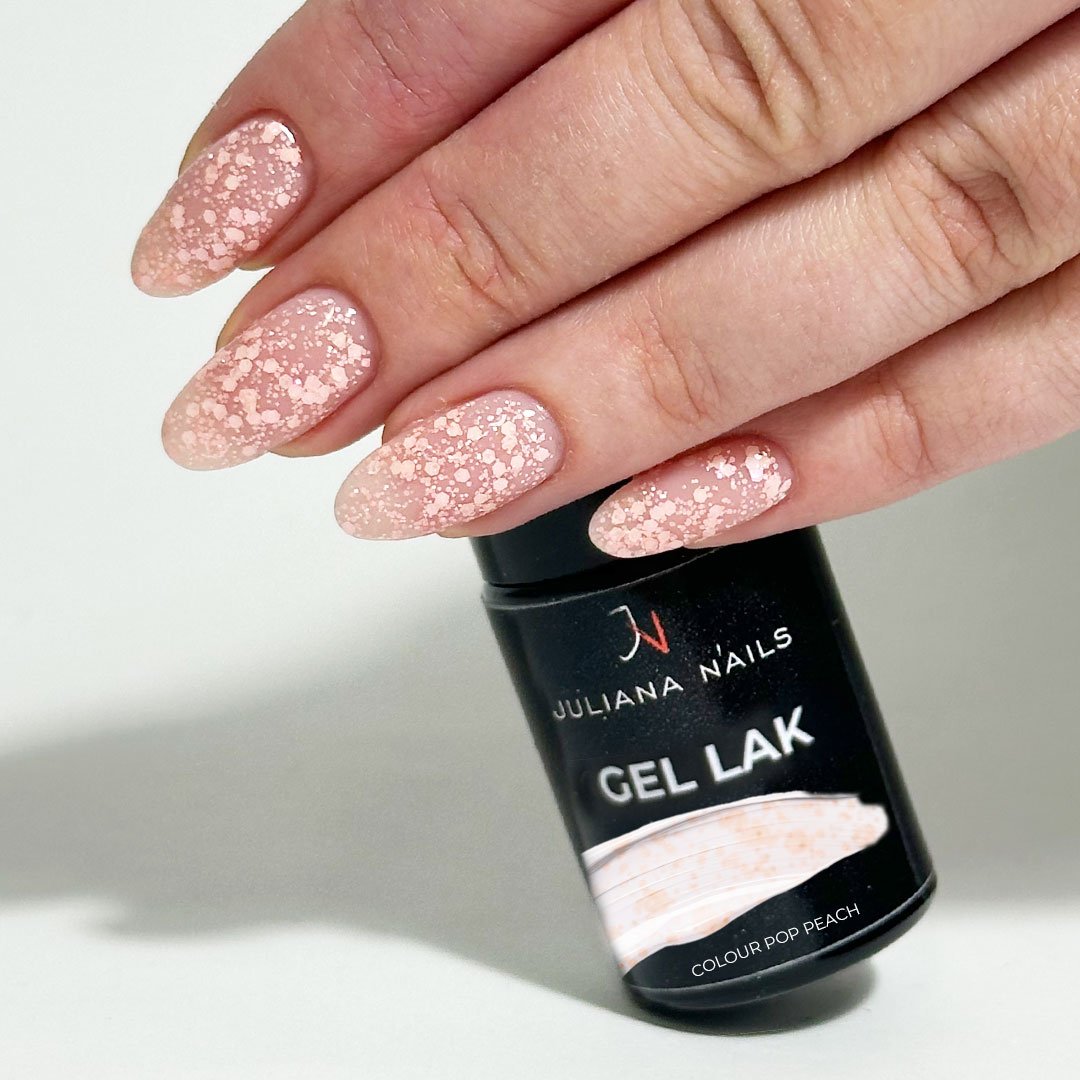 Gel Polish Colour Pop Peach 6ml