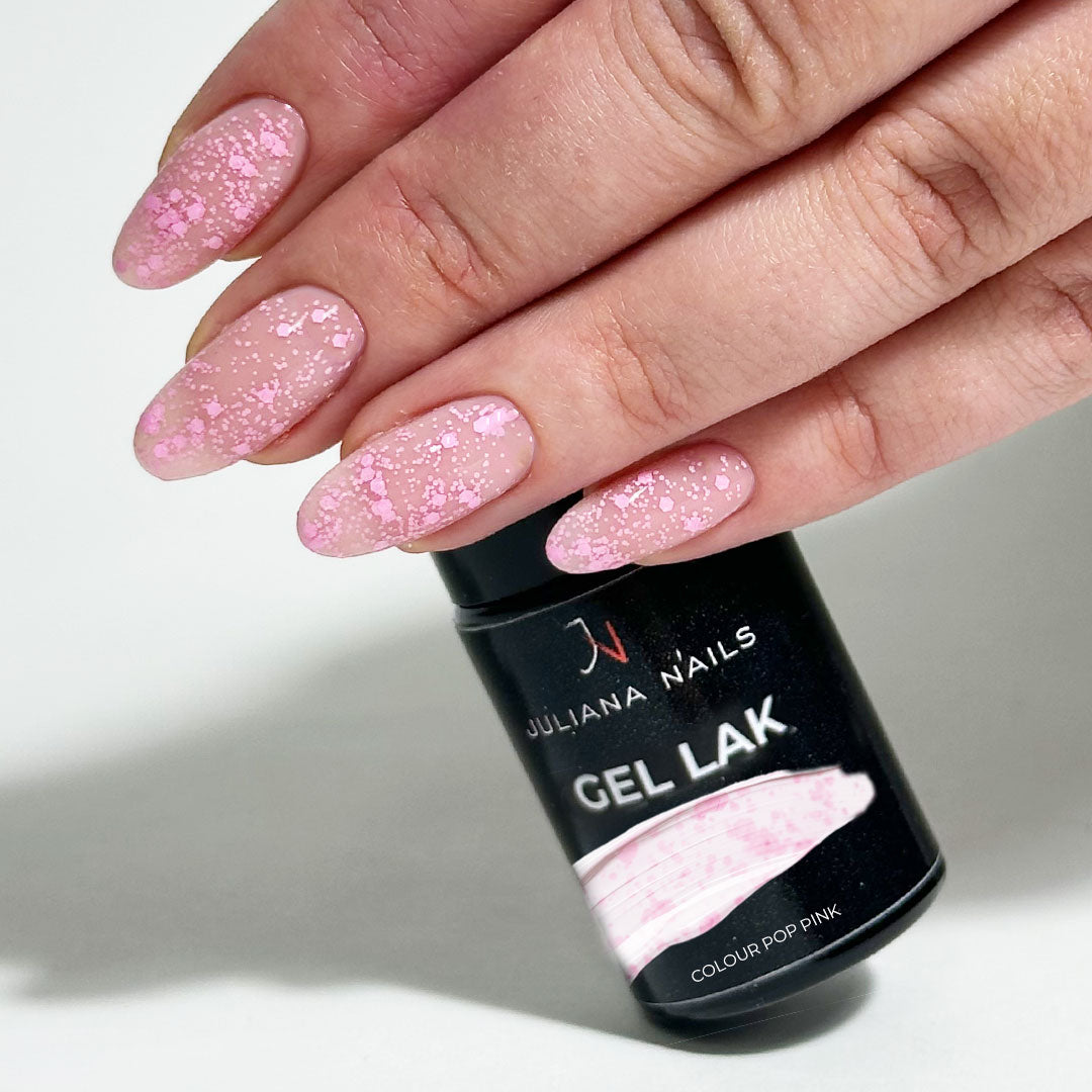 Gel Polish Colour Pop Pink 6ml