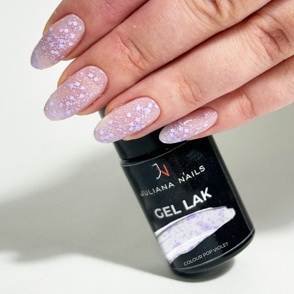 Gel Polish Colour Pop Violet 6ml