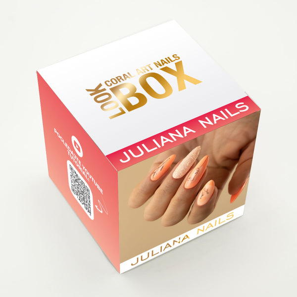 Look Box – Coral Art Nails