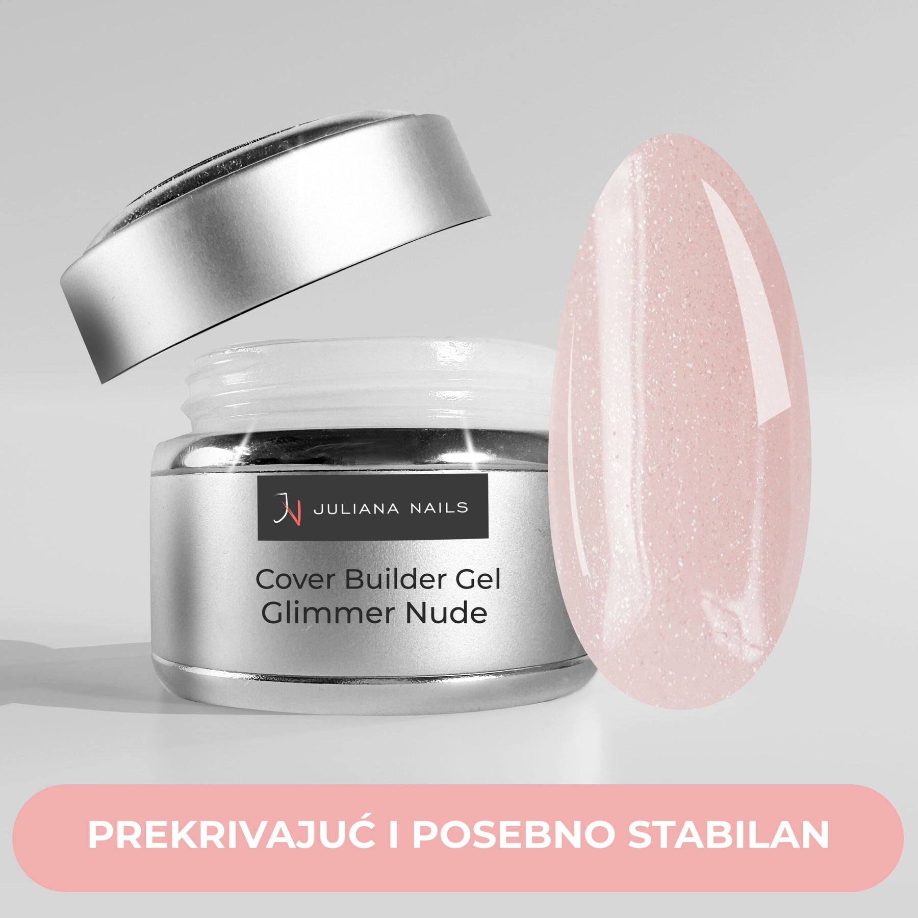 Cover Builder Gel – Glimmer Nude