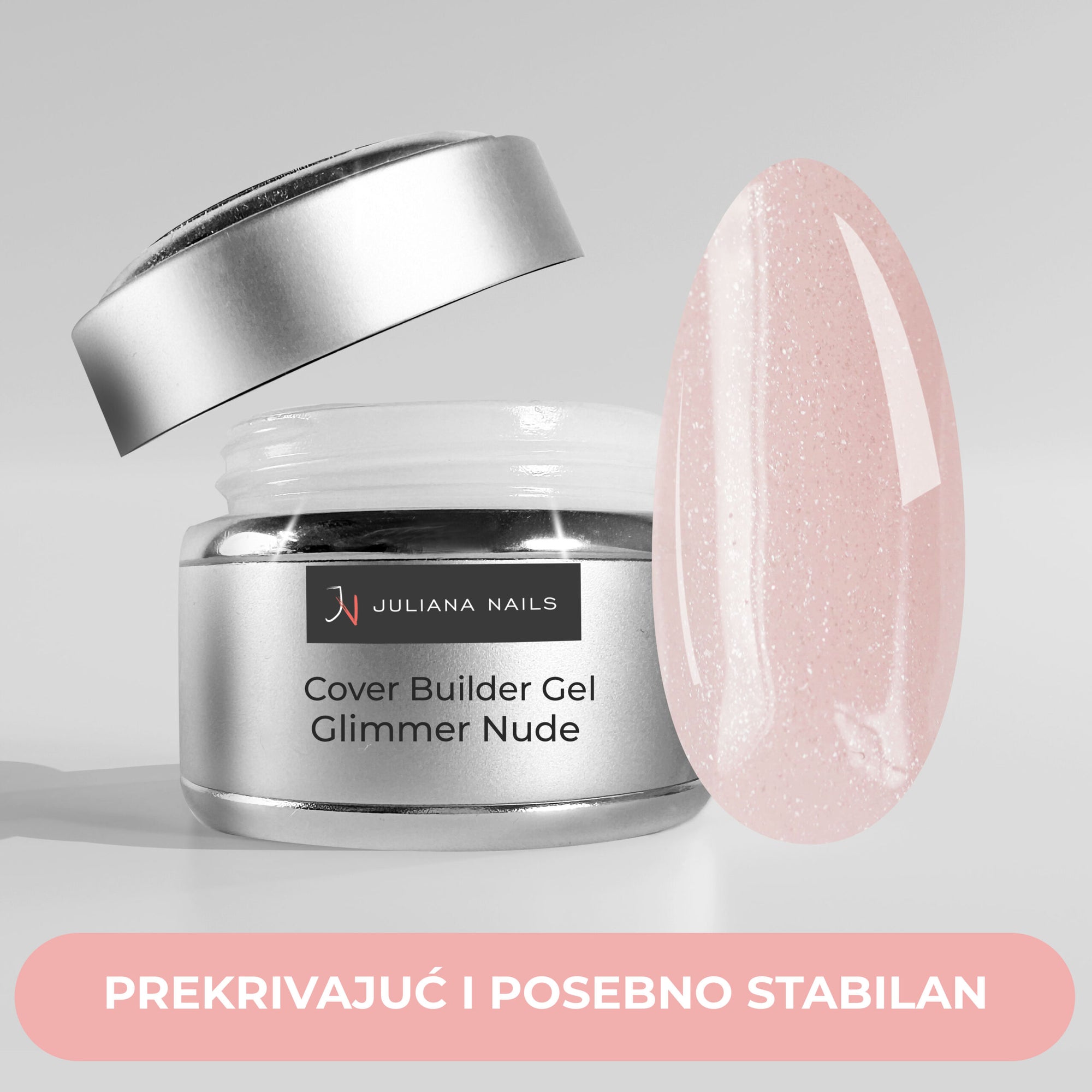 Cover Builder Gel – Glimmer Nude