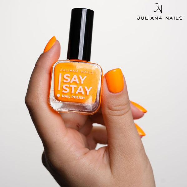 Say Stay! Nail Polish 10ml Neon Trending Tangerine