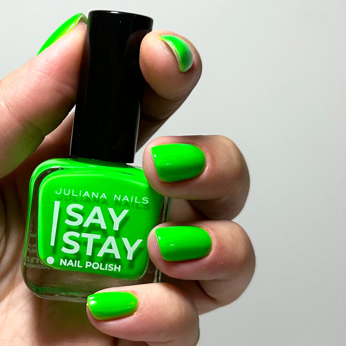 Say Stay! Nail Polish 10ml Neon Hashtag Green