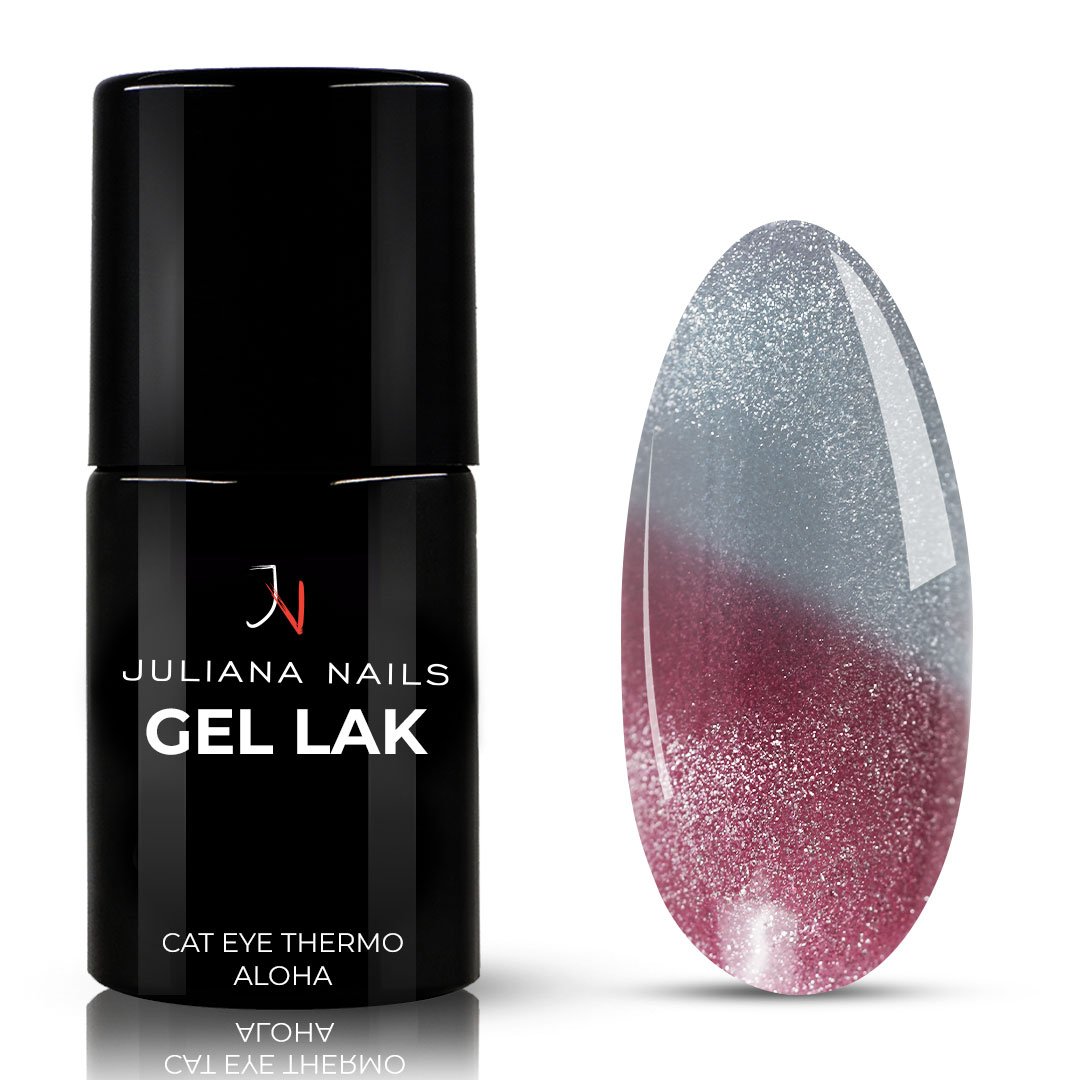 Gel lak Cat Eye Thermo Aloha 6ml