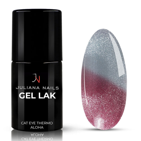 Gel lak Cat Eye Thermo Aloha 6ml