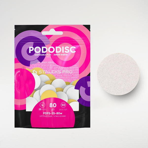 Pododisc zamjenski jastučići – Staleks Pro – L – gruba zrnatost (50 komada)