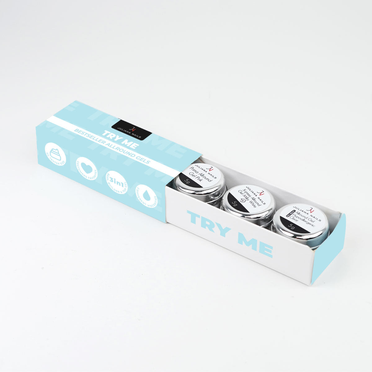 Try Me Set – Bestseller Allround Gels