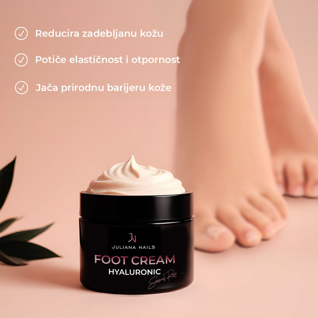 Sensual Rose – foot cream 150ml