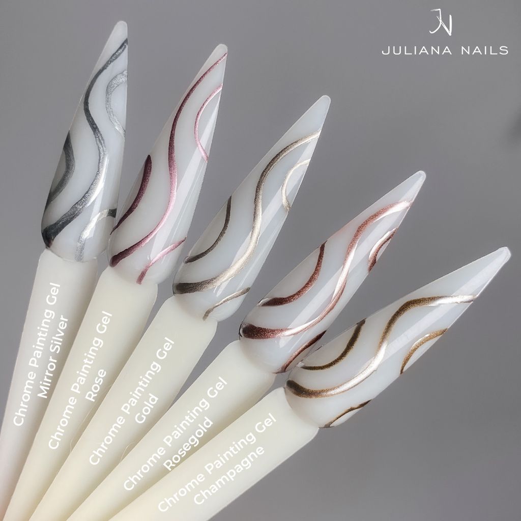 Chrome Painting Gel – Rosegold 6ml