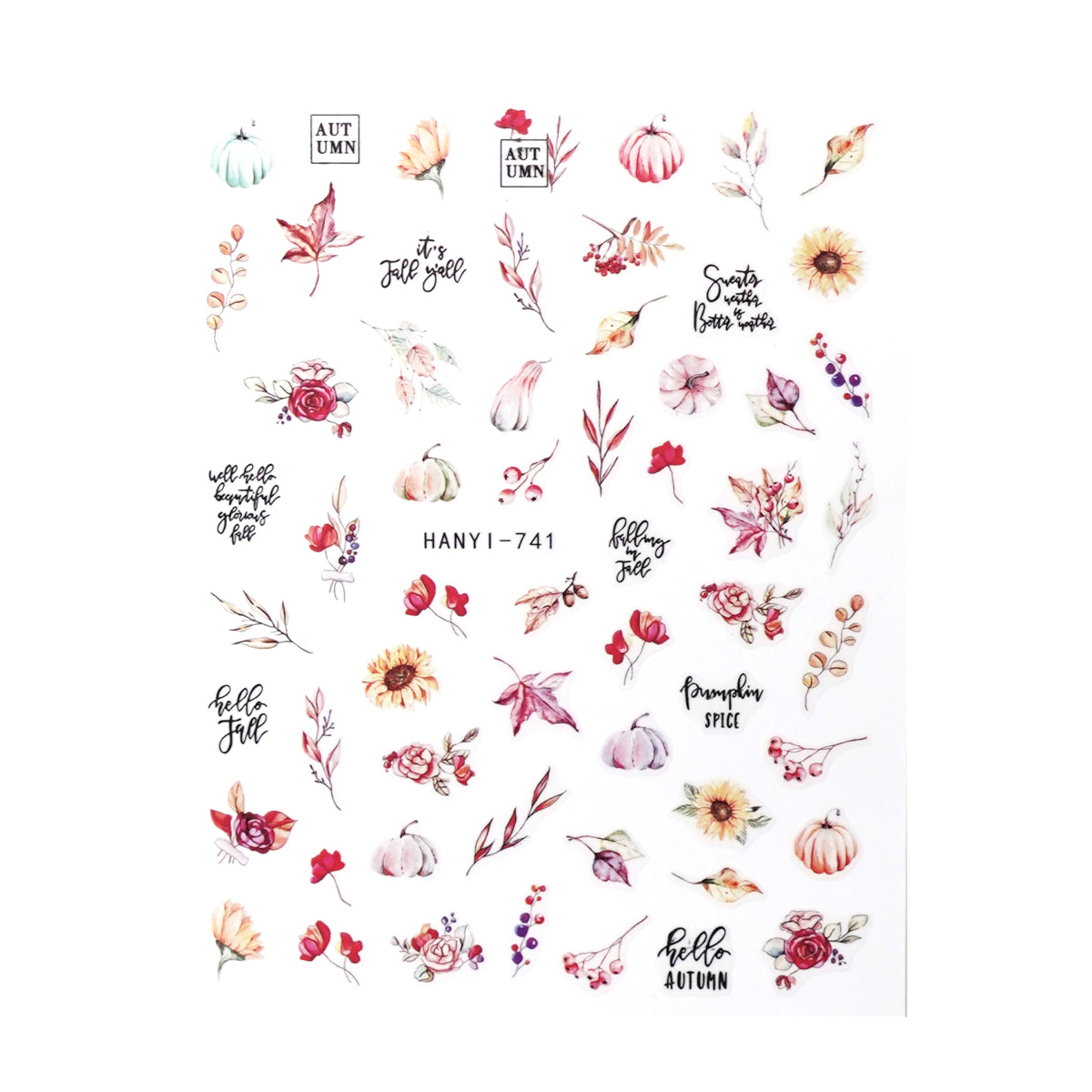 Nail Sticker – Cozy Fall 6