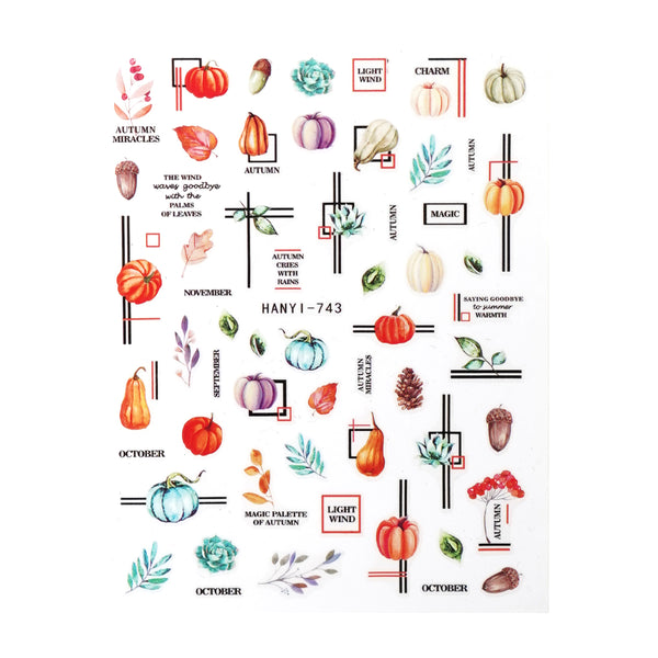 Nail Sticker – Cozy Fall 7