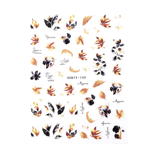 Nail Sticker – Cozy Fall 10