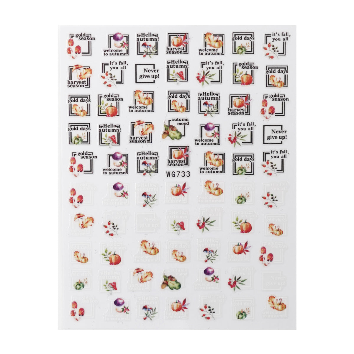 Nail Sticker – Cozy Fall 13