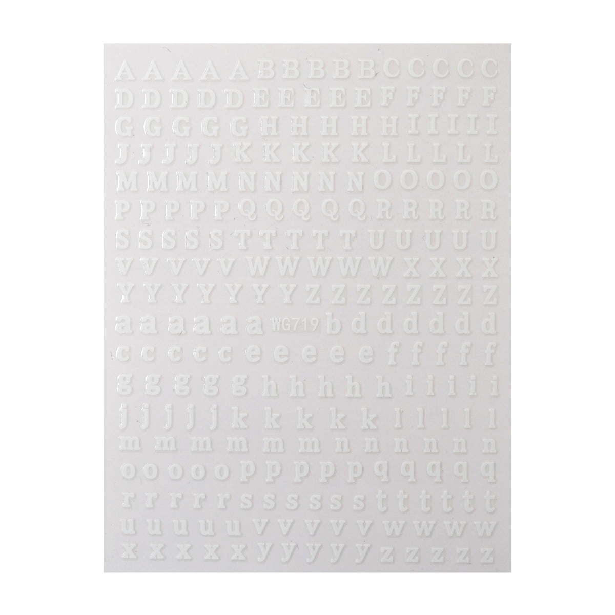 Nail Sticker – Letter Love 1