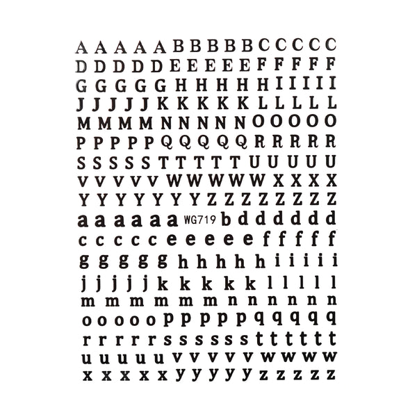 Nail Sticker – Letter Love 2