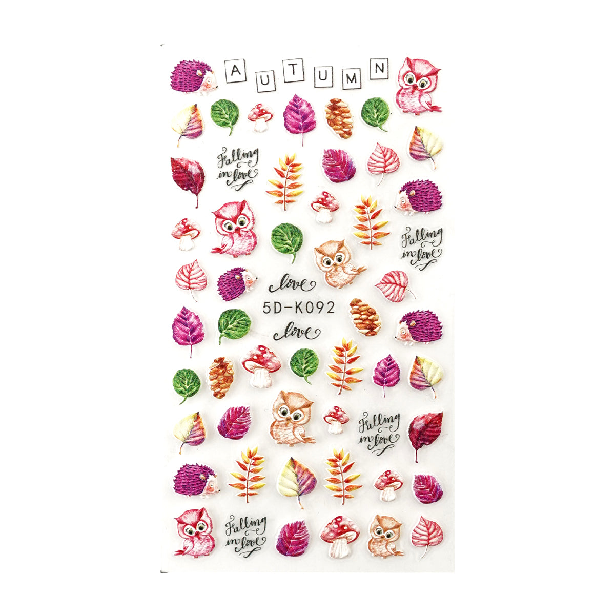 5D Nail Sticker – Sweet Autumn 2