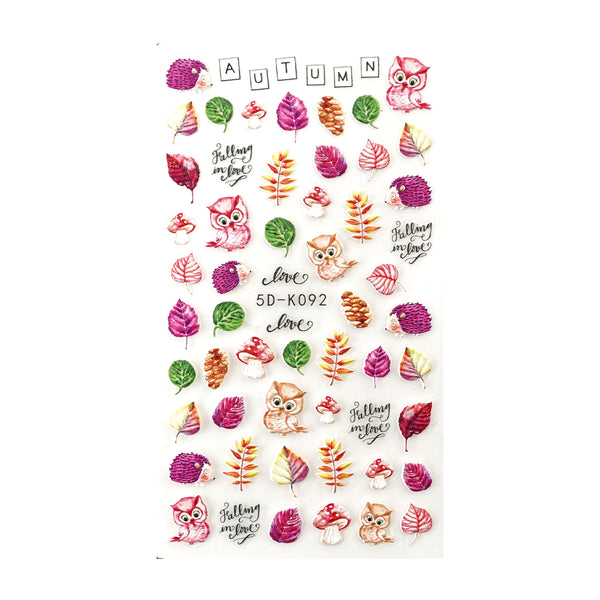 5D Nail Sticker – Sweet Autumn 2
