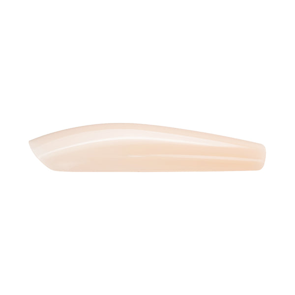 Press-On Fullcover Tips Milky Nude – Ballerina – Long (100 pcs.)