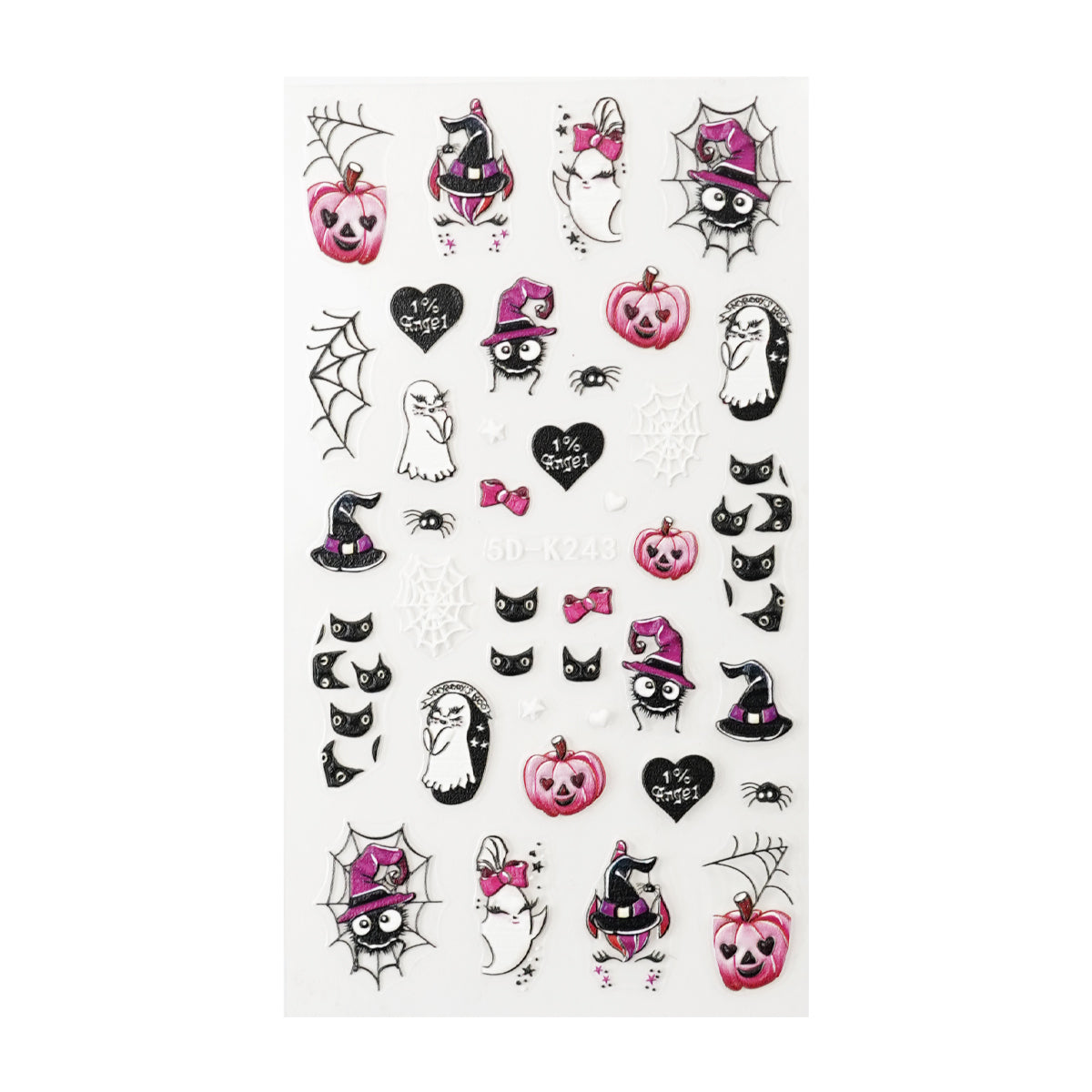 5D Nail Sticker - Trick Or Treat 1