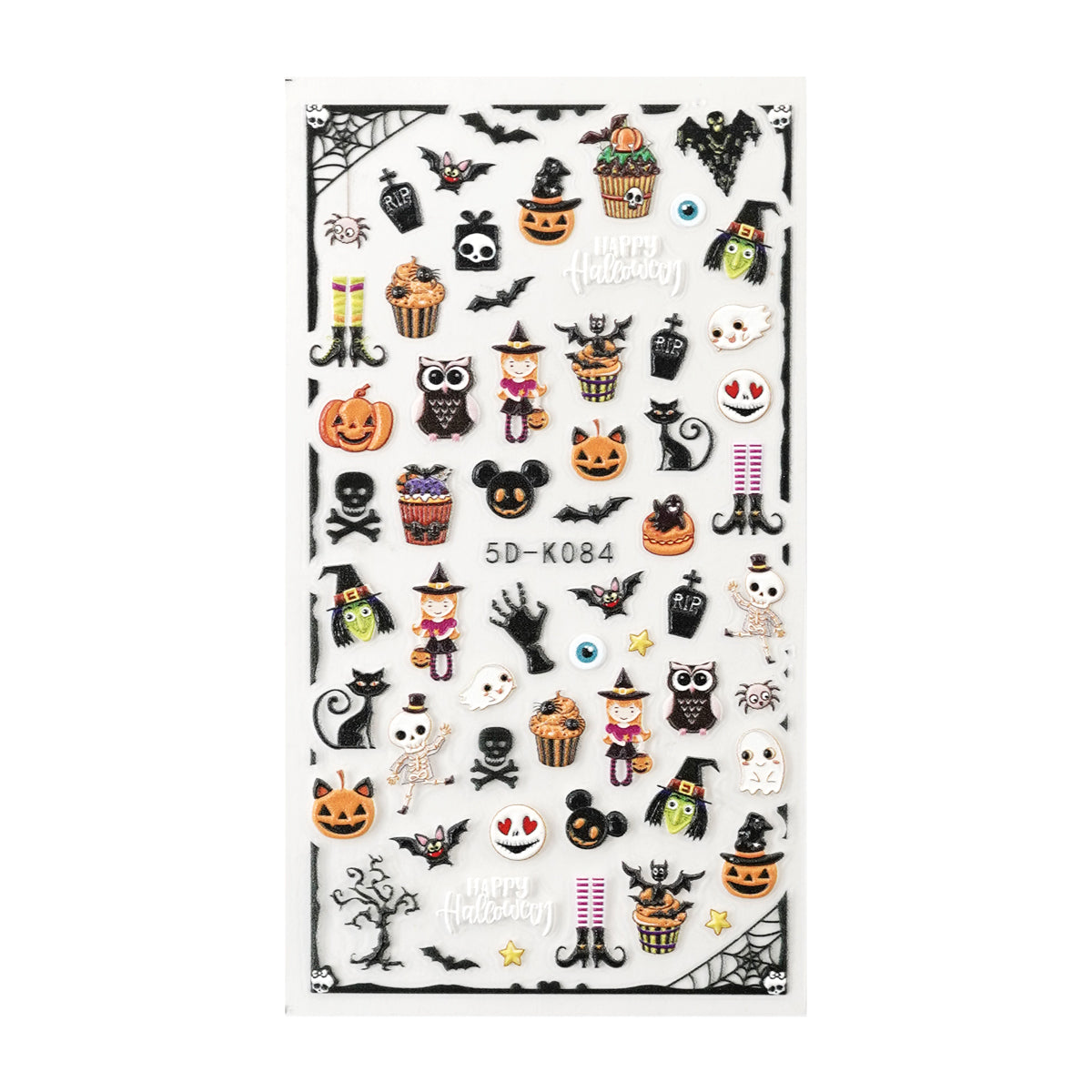 5D Nail Sticker - Trick Or Treat 3
