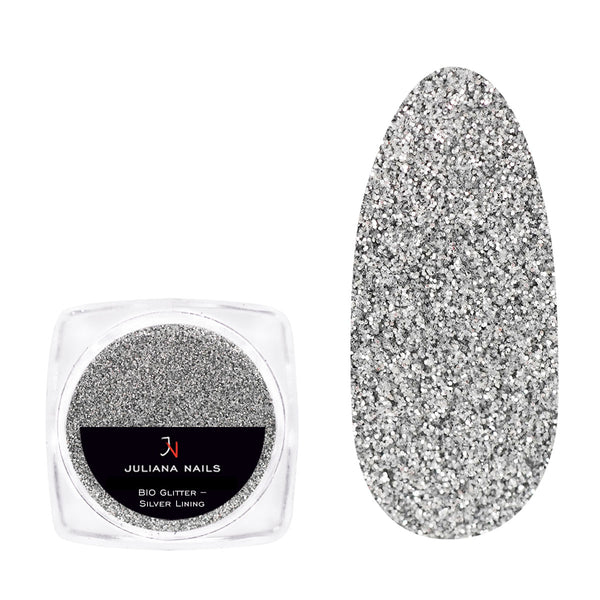 BIO Glitter - Srebrna obloga