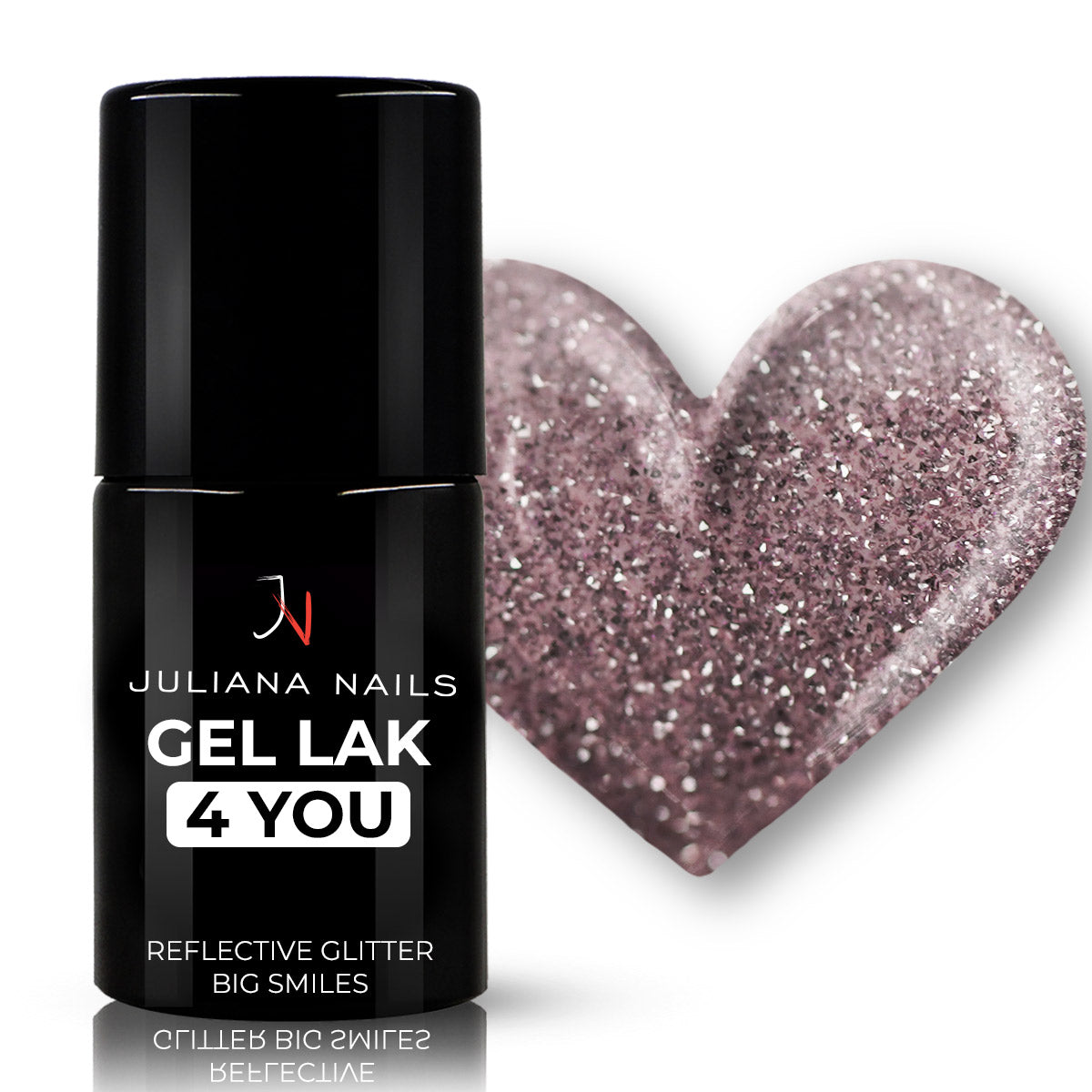 Gel Polish 4 YOU - Reflective Glitter Big Smiles 6ml