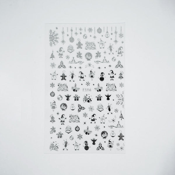 Nail Sticker - Christmas Lights 1