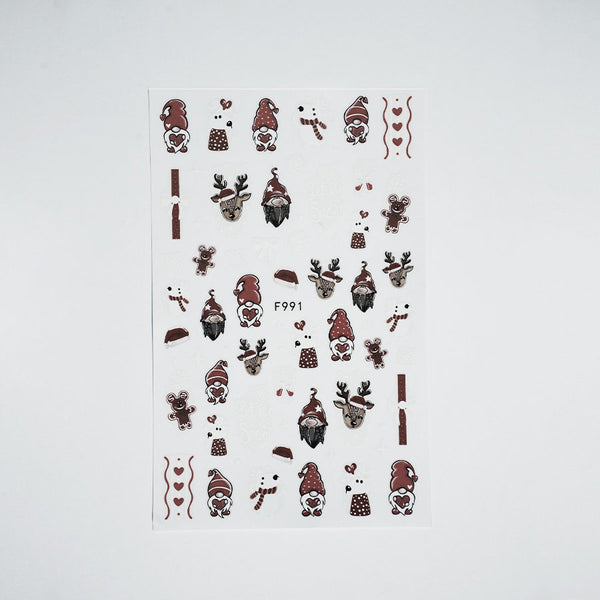 Nail Sticker - Christmas Lights 4