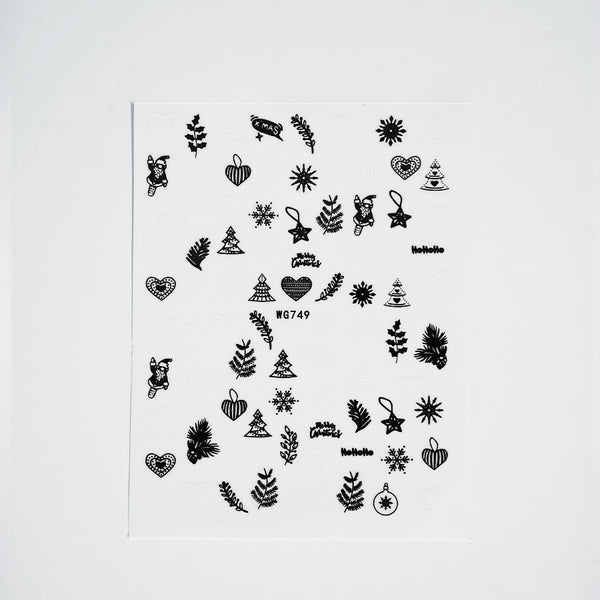 Nail Sticker - Christmas Lights 5