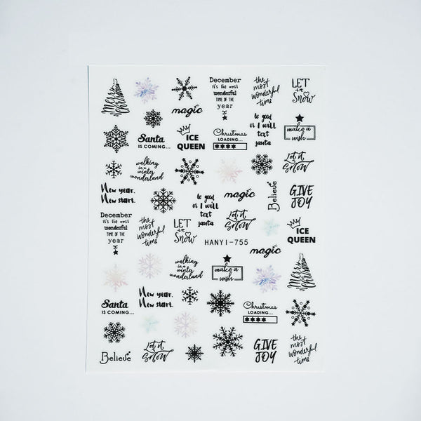 Nail Sticker - Christmas Lights 8