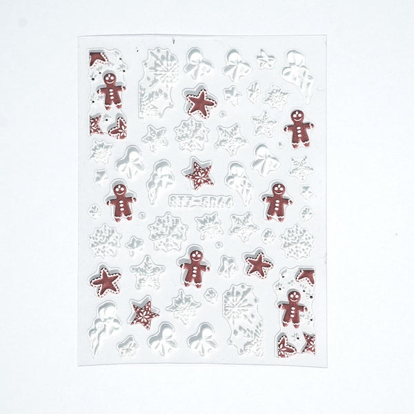 5D Nail Sticker - Sweet Gingerbread