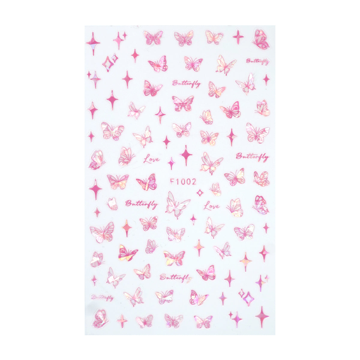 Nail Sticker - Dancing Butterflies 1