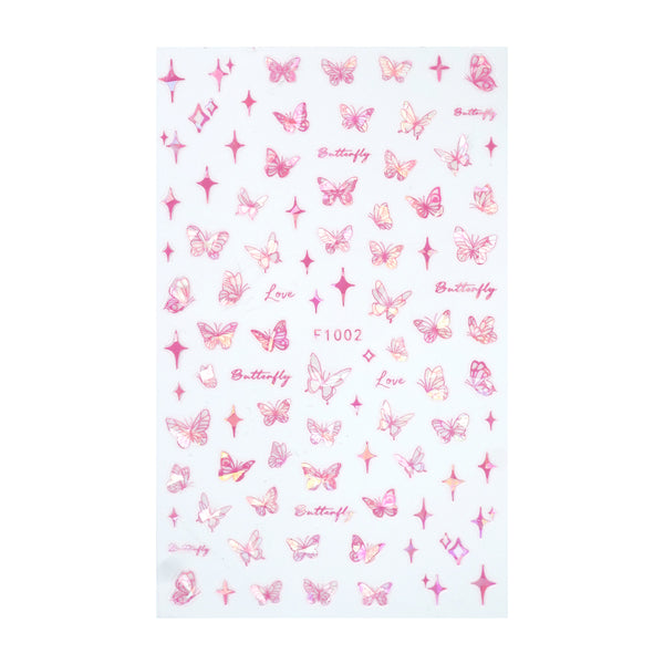 Nail Sticker - Dancing Butterflies 1