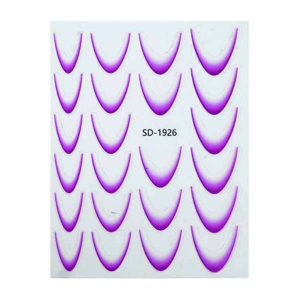 Nail Sticker - Fashionista 2