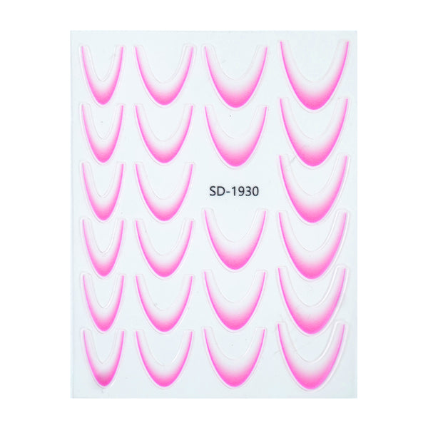 Nail Sticker - Fashionista 3