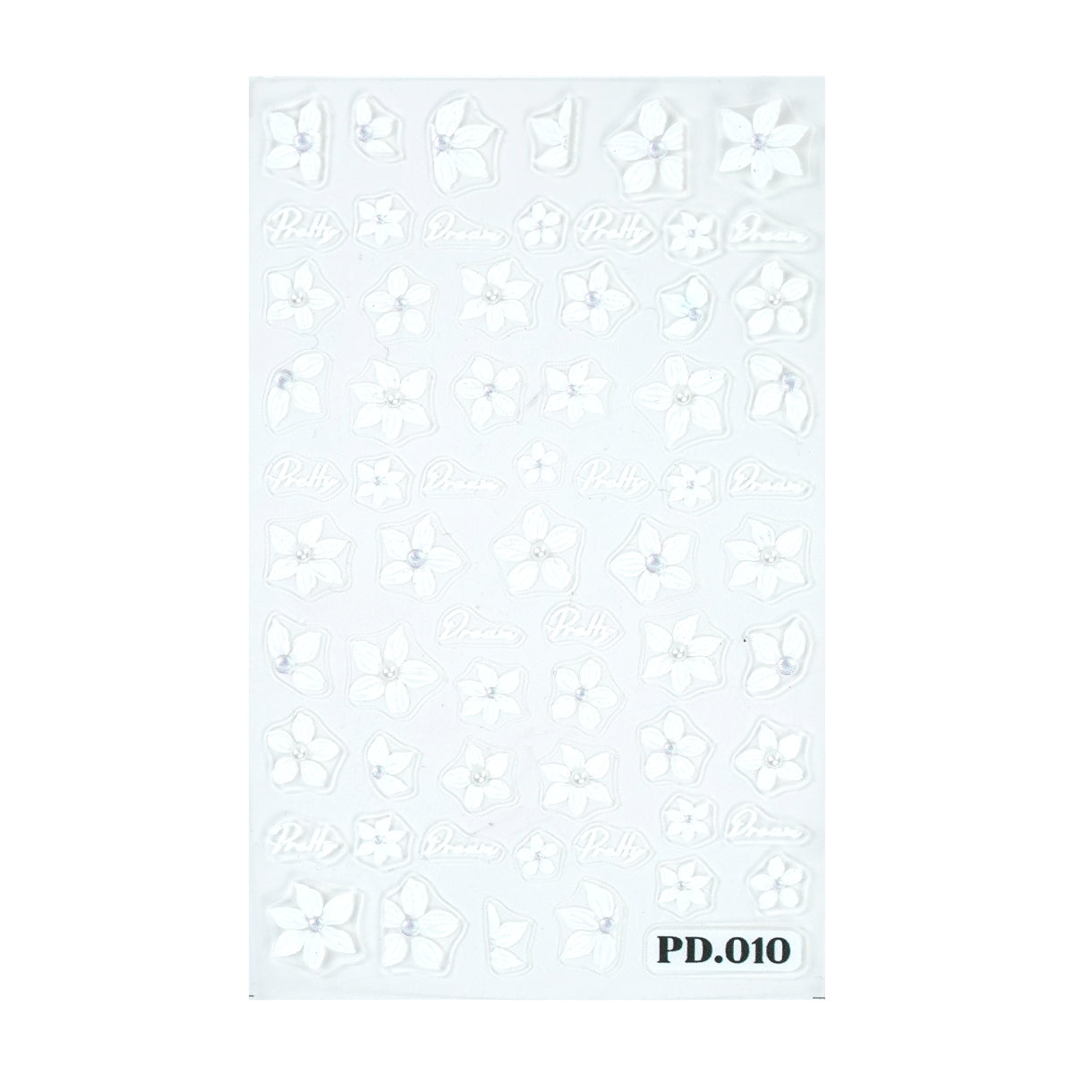 5D Nail Sticker - Flower Bowl 1