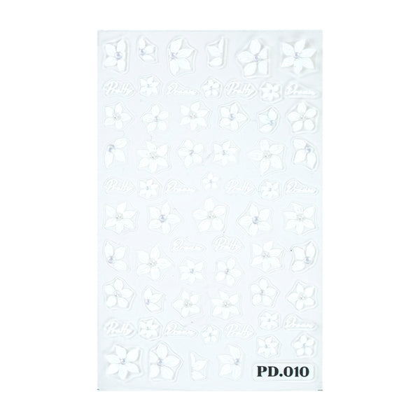 5D Nail Sticker - Flower Bowl 1