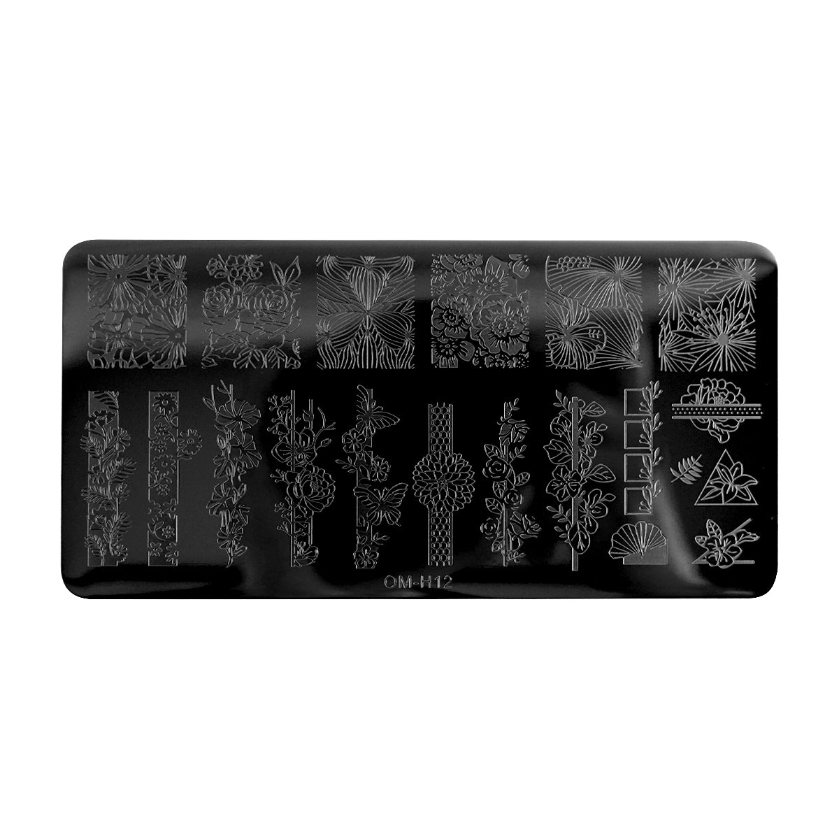 Stamping Template - Flower Power