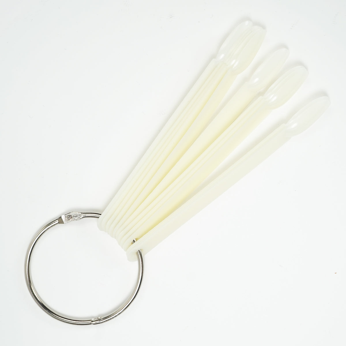 Show Tips with Metal Ring - Almond - Natural (50 pcs.)