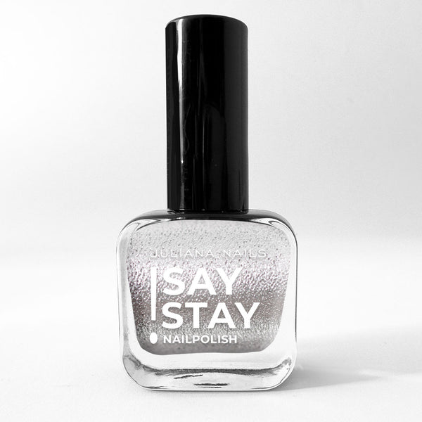 Say Stay! Nail Polish 10ml - Chrome Silver Stiletto