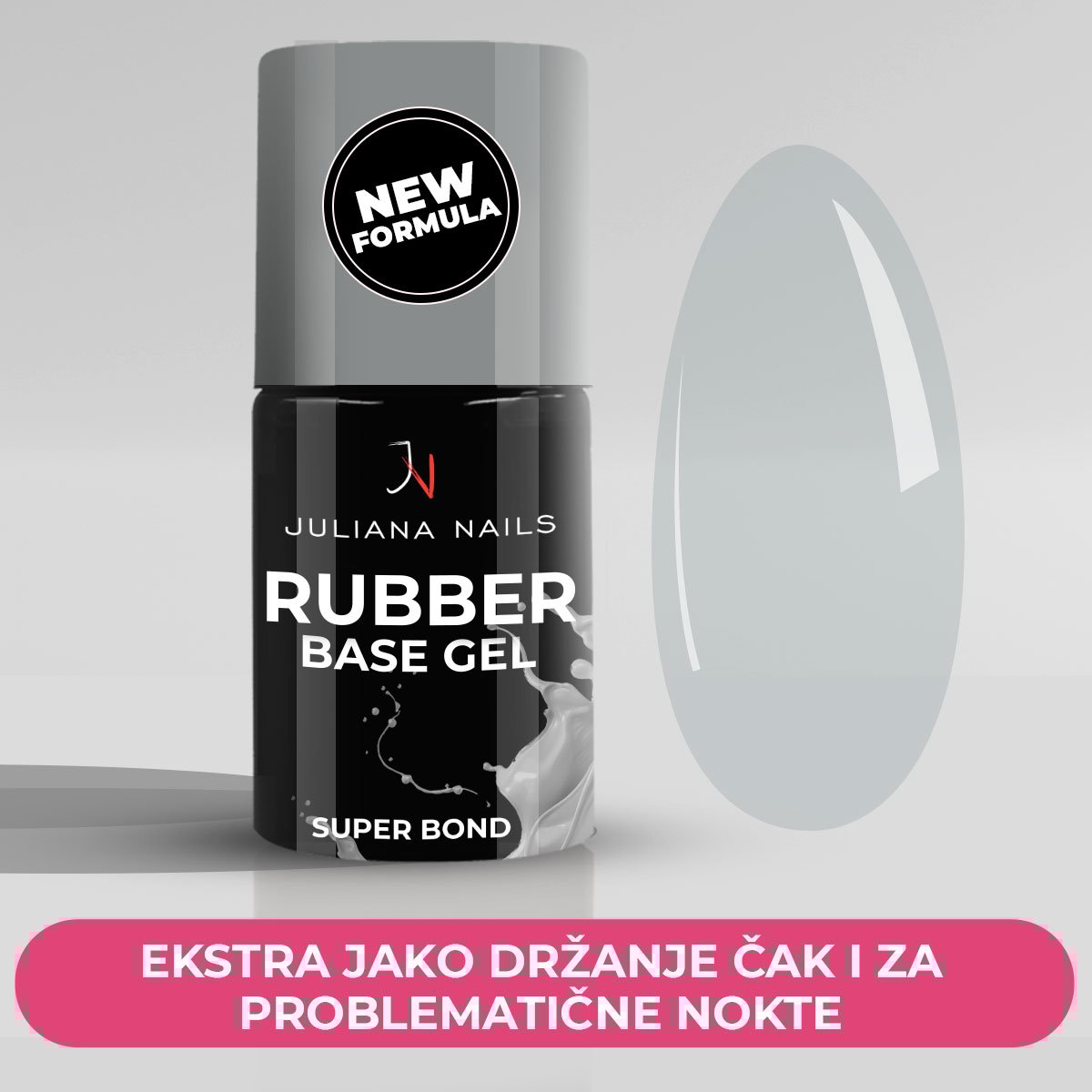 Rubber Base Gel - Clear