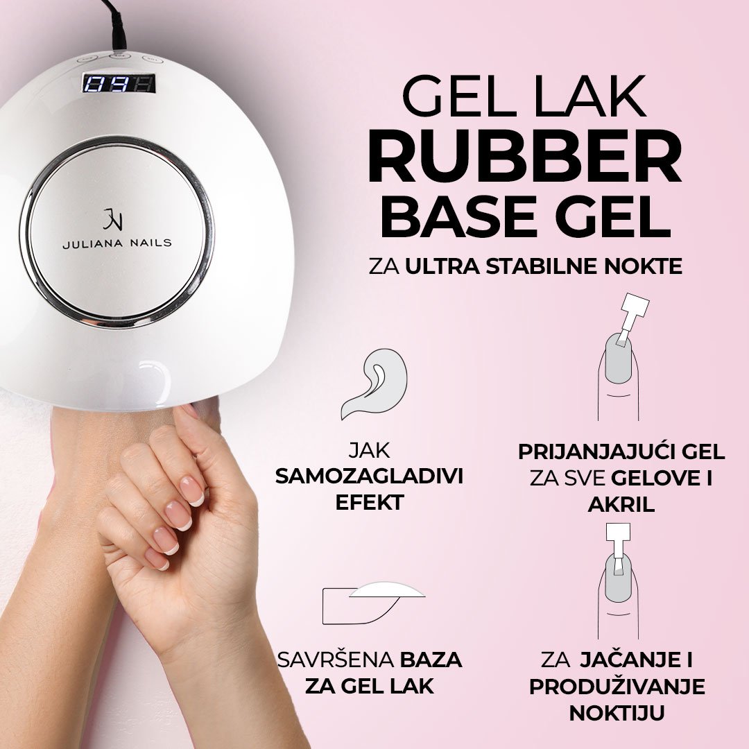 Rubber Base Gel - Milky White
