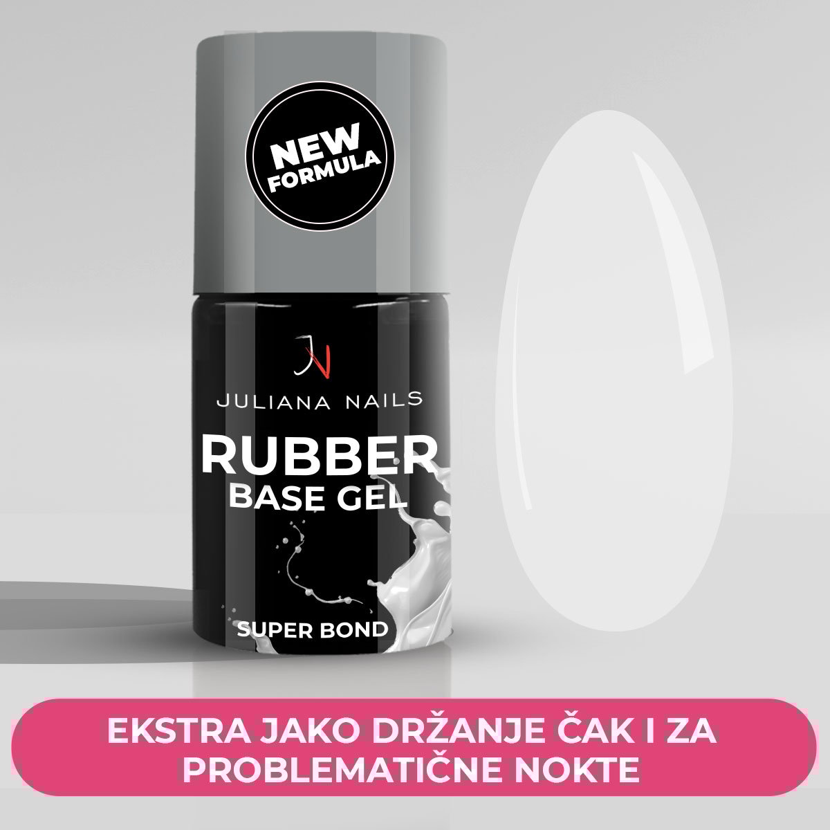 Rubber Base Gel - Milky White