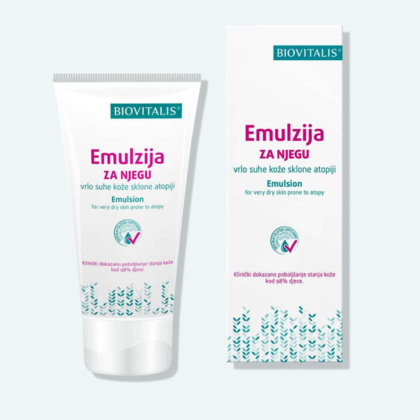 Pakiranje Biovitalis emulzije za atopijski dermatitis