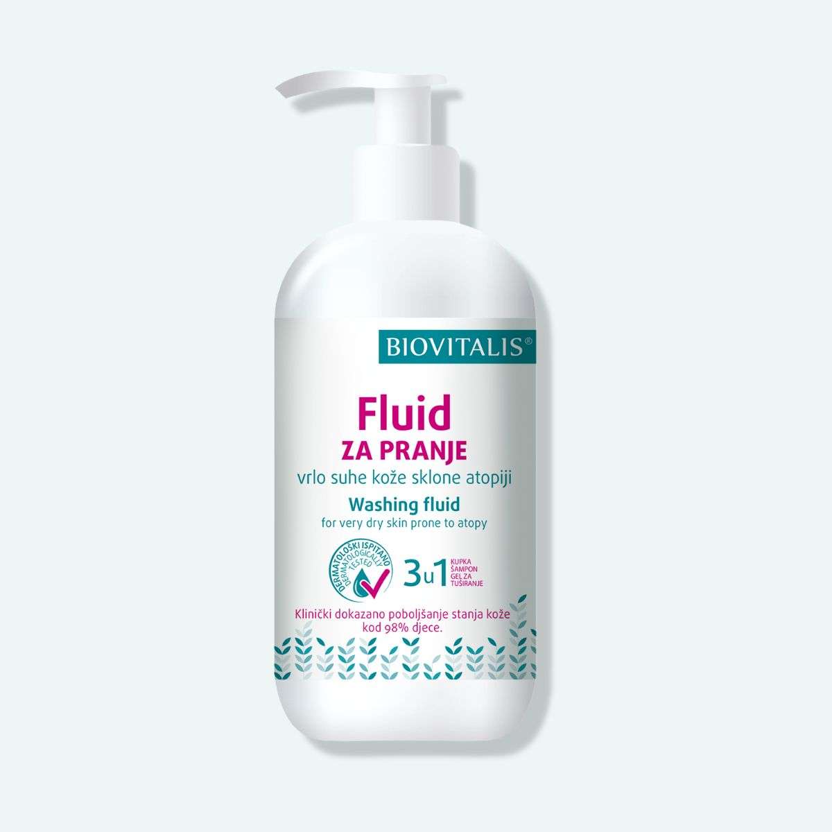 Pakiranje Biovitalis Fluida za atopijski dermatitis